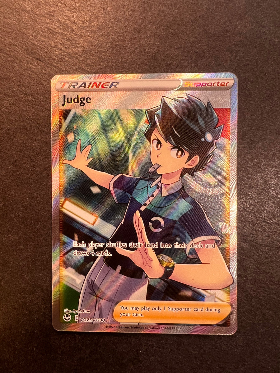 Judge - TG25/TG30 Full Art Ultra Rare Trainer