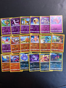 Pokemon Crown Zenith Complete Reverse Holo Card Set - 113 Cards + 11 Ultra Rare V & Radiant Cards!