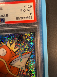 PSA 6 Magikarp - #129 Sparkle Holo Rare - Pokemon Topps Chrome
