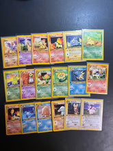 Load image into Gallery viewer, Pokemon Near Complete Neo Genesis Set - 90 1st Edition Cards - WOTC Lot!