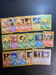 Pokemon Near Complete Neo Genesis Set - 90 1st Edition Cards - WOTC Lot!