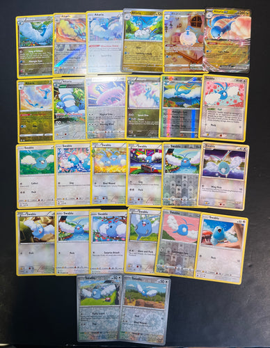 Pokemon Swablu and Altaria ex Card Lot - 26 Cards - Holo Rare and Reverse Holo Cards!
