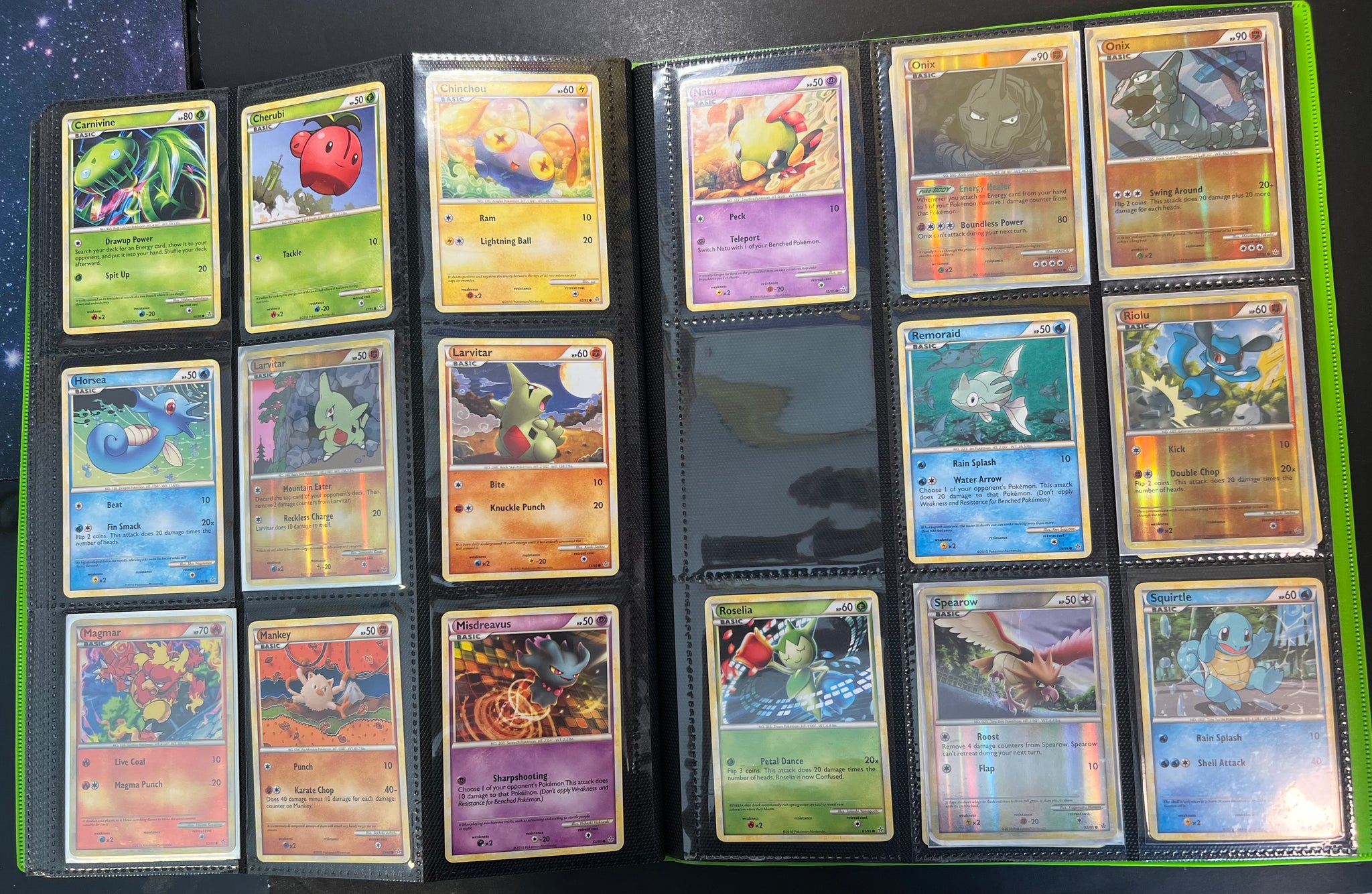 pokemon heartgold soulsilver unleashed booster box Pokemon Heart Gold Soul Silver: Unleashed Near Complete Set