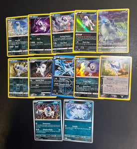 Pokemon Absol ex Card Lot - 12 Cards - Holo Rare, Reverse Holos and Vintage Collection!