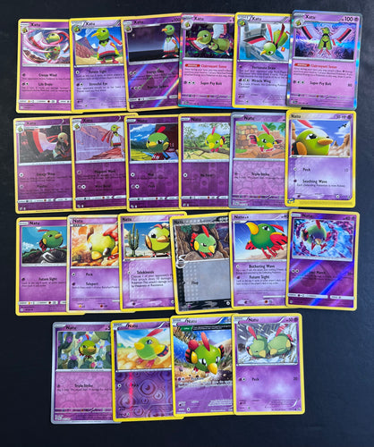 Pokemon Natu & Xatu Card Lot - 22 Cards - Rare, Reverse Holo & Vintage Collection!