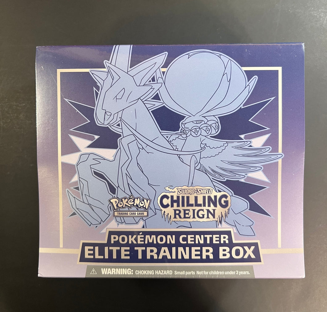 Pokemon Center Chilling Reign Elite Trainer Box ETB - Sealed