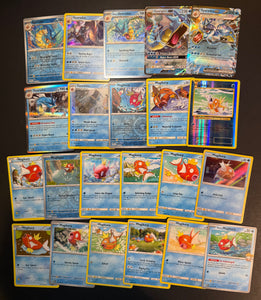Pokemon Magikarp and Gyarados ex Card Lot - 22 Cards - Ultra Rare GX, Holo Rare and Vintage Collection!