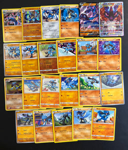 Pokemon Riolu and Lucario V Card Lot - 23 Cards