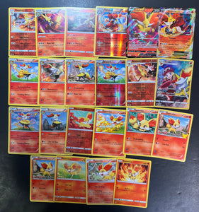 Pokemon Fennekin, Braixen and Delphox EX Card Lot - 22 Cards - Ultra Rare V, Holo Rare, Reverse Holos and Promo Cards!