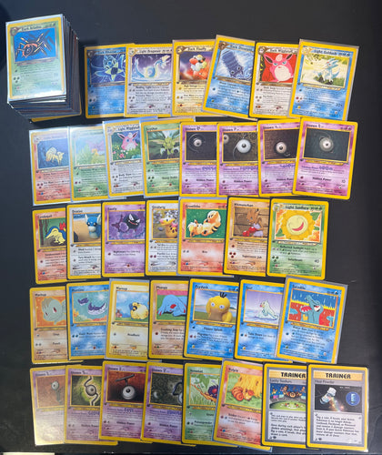 Pokemon Near Complete Neo Destiny Set - 117 Cards - Unlimited & 1st Edition WOTC