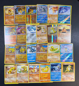 Pokemon Sandshrew and Sandslash Card Lot - 24 Cards - Rare, Reverse Holo and Vintage Collection!