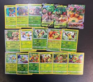 Pokemon Grookey, Thwackey and Rillaboom V Card Lot - 17 Cards - Ultra JAB Games13 Pokemon Grookey, Thwackey and Rillaboom V Card Lot - 17 Cards - Ultra JAB Games13
