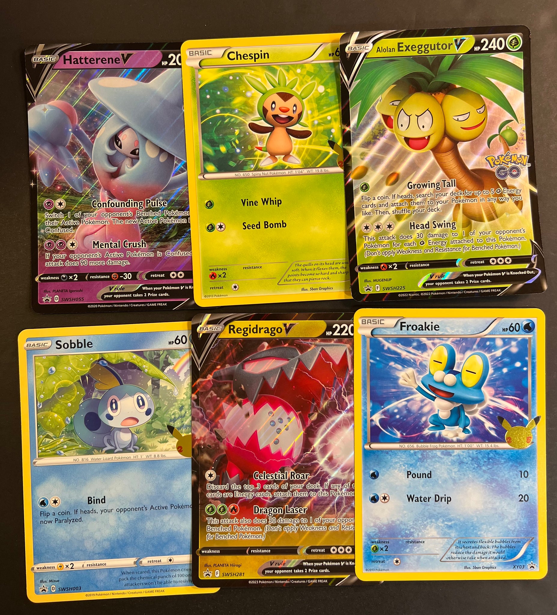 13 Jumbo Oversized Pokemon Card Lot - Pikachu V, Dark Sylveon V, Palki JAB Games13 13 Jumbo Oversized Pokemon Card Lot - Pikachu V, Dark Sylveon V, Palki JAB Games13