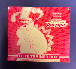 Pokemon Vivid Voltage Elite Trainer Box ETB - Sealed - Pikachu