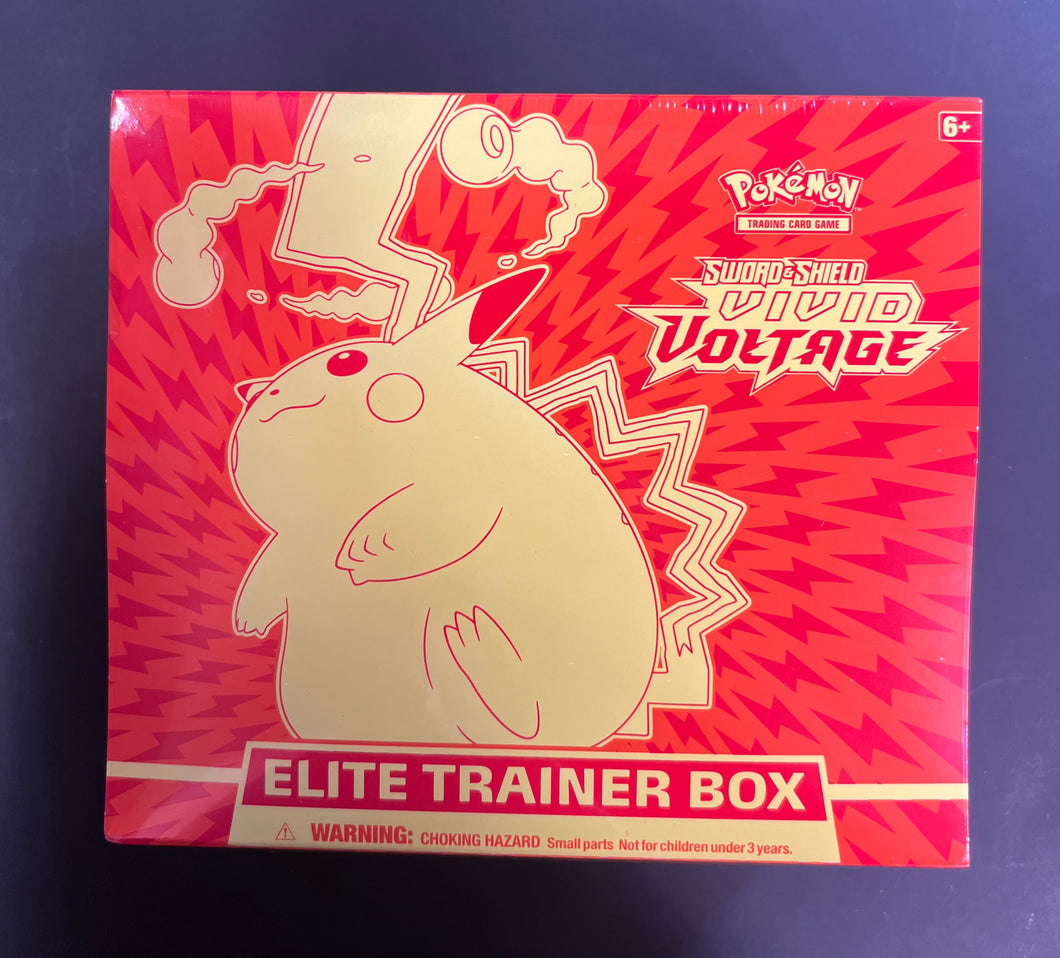 Pokemon Vivid Voltage Elite Trainer Box ETB - Sealed - Pikachu