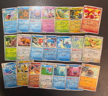 Load image into Gallery viewer, Pokemon 151 Complete Reverse Holo Card Set - 164 Total Cards - EX &amp; Holo Rare Energies!