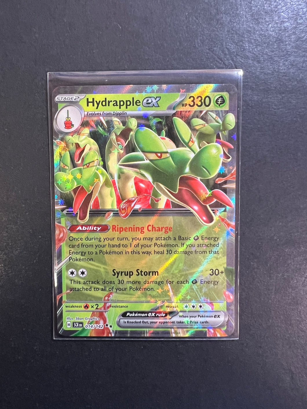 Hydrapple ex - 014/142 Ultra Rare - Stellar Crown