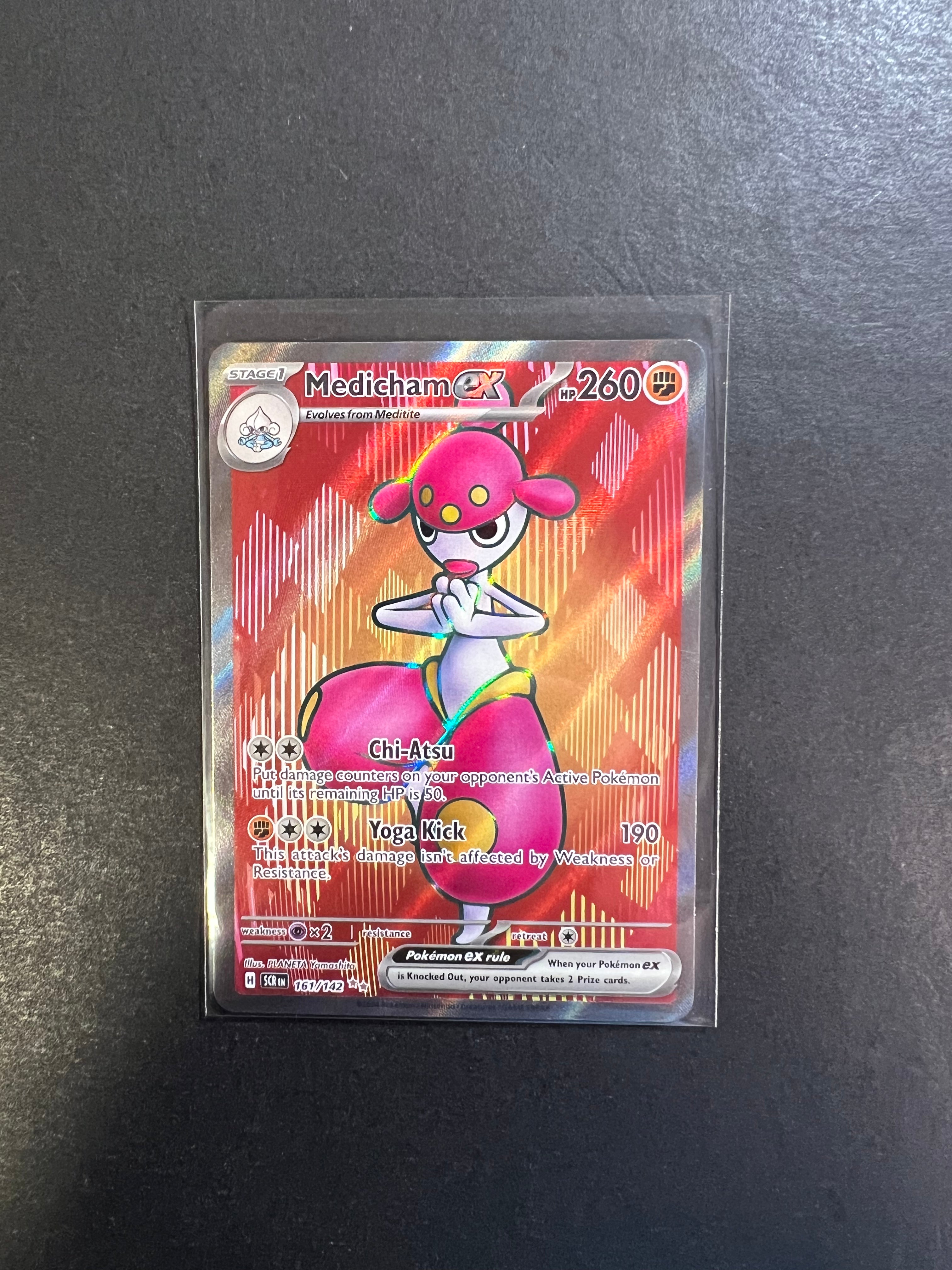 Medicham ex - 161/142 Full Art Ultra Rare - Stellar Crown  JAB Games13