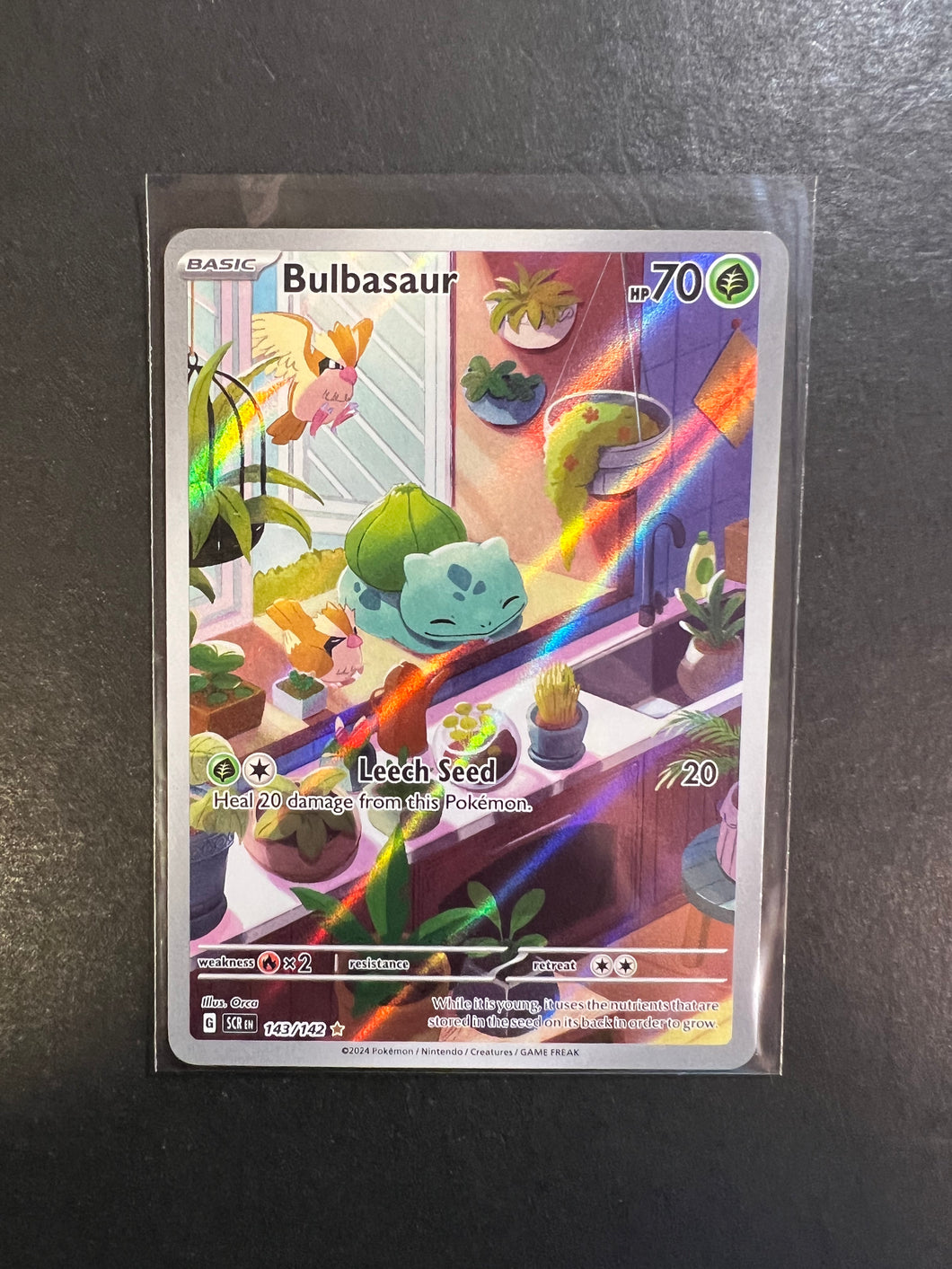 Bulbasaur - 143/142 Ultra Rare - Stellar Crown