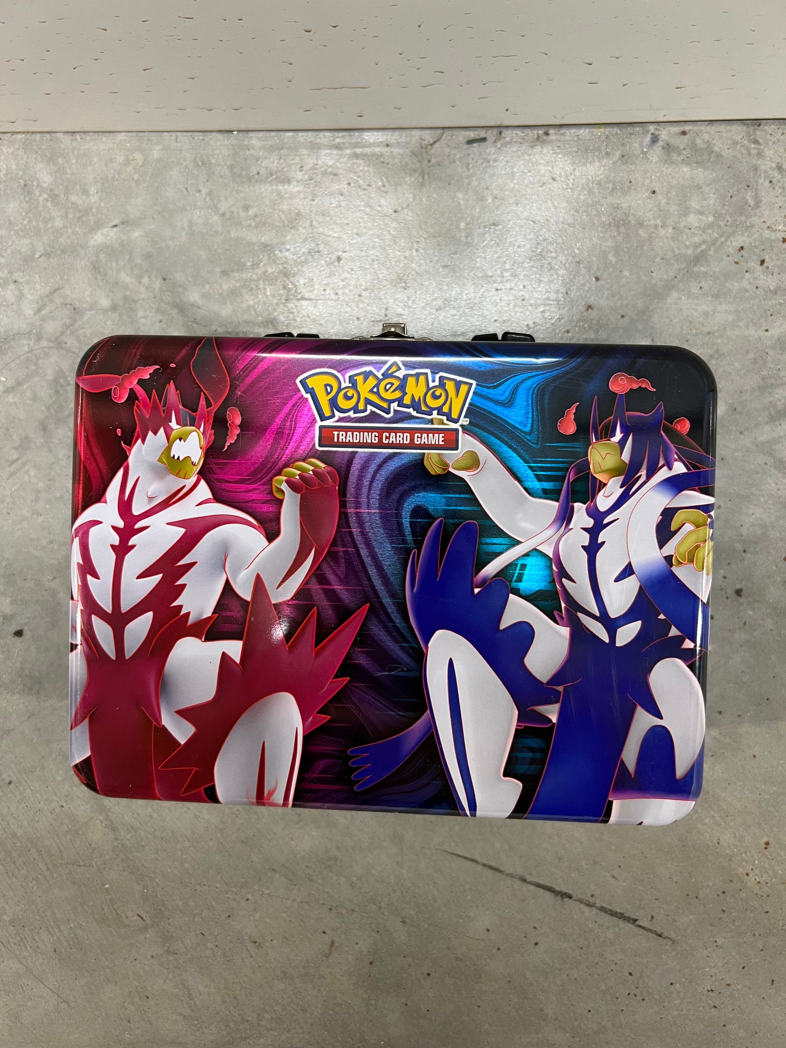 Pokemon Collector's Chest Empty Lunch Box Tin - Urshifu Battle Styles! JAB Games13 Pokemon Collector's Chest Empty Lunch Box Tin - Urshifu Battle Styles! JAB Games13