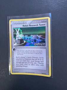 Holon Research Tower - 94/113 “Stamped” Reverse Holo Trainer - Ex Delta Species