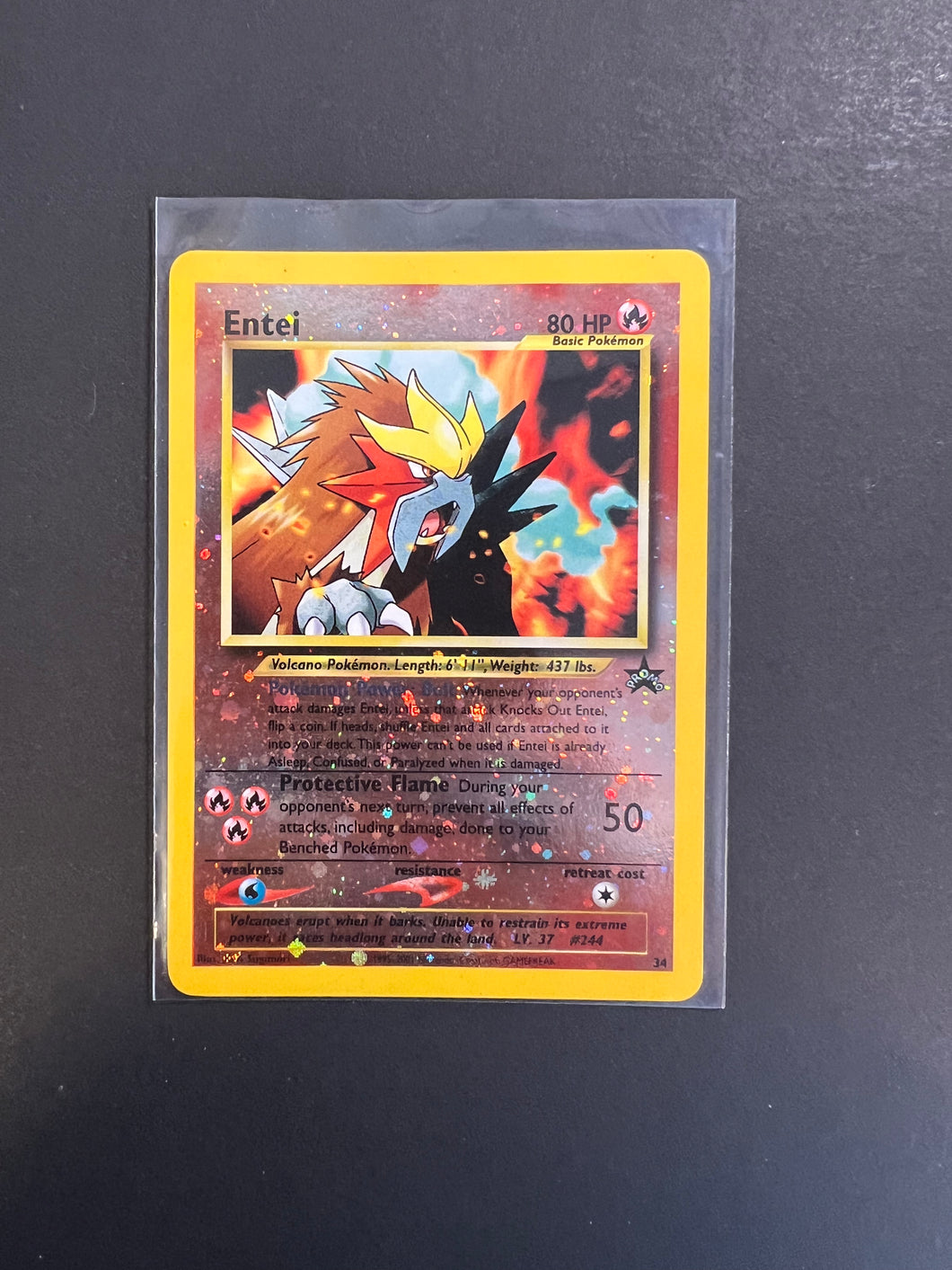 Entei - 34 Reverse Holo - WOTC Black Star Promo JAB Games13 Entei - 34 Reverse Holo - WOTC Black Star Promo JAB Games13