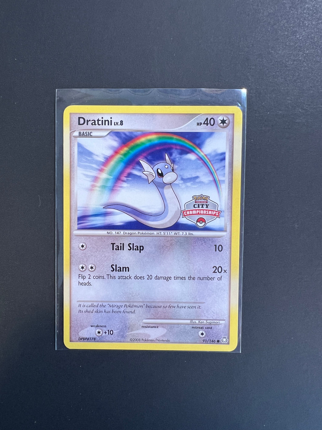 Dratini - 91/146 Non-Holo - City Championship Promo