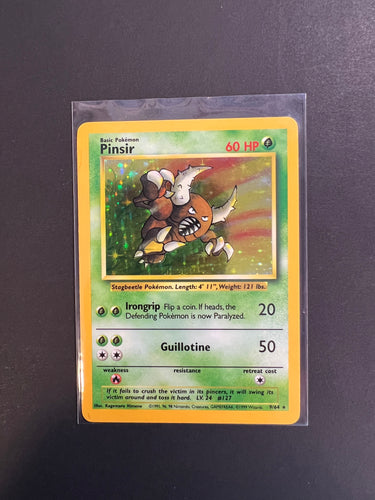 Pinsir - 9/64 Holo Rare Misprint - Jungle Set No Symbol Error