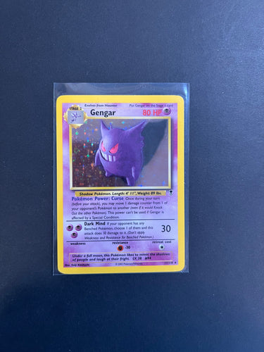 Gengar - 11/110 Holo Rare - Pokemon Legendary Collection