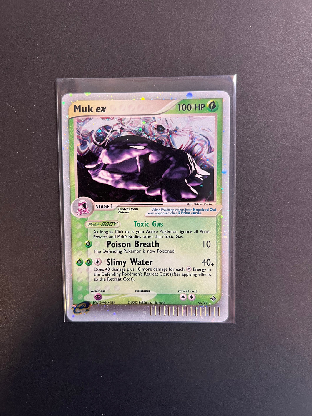 Muk ex - 96/97 Holo Ultra Rare - Ex Dragon Set