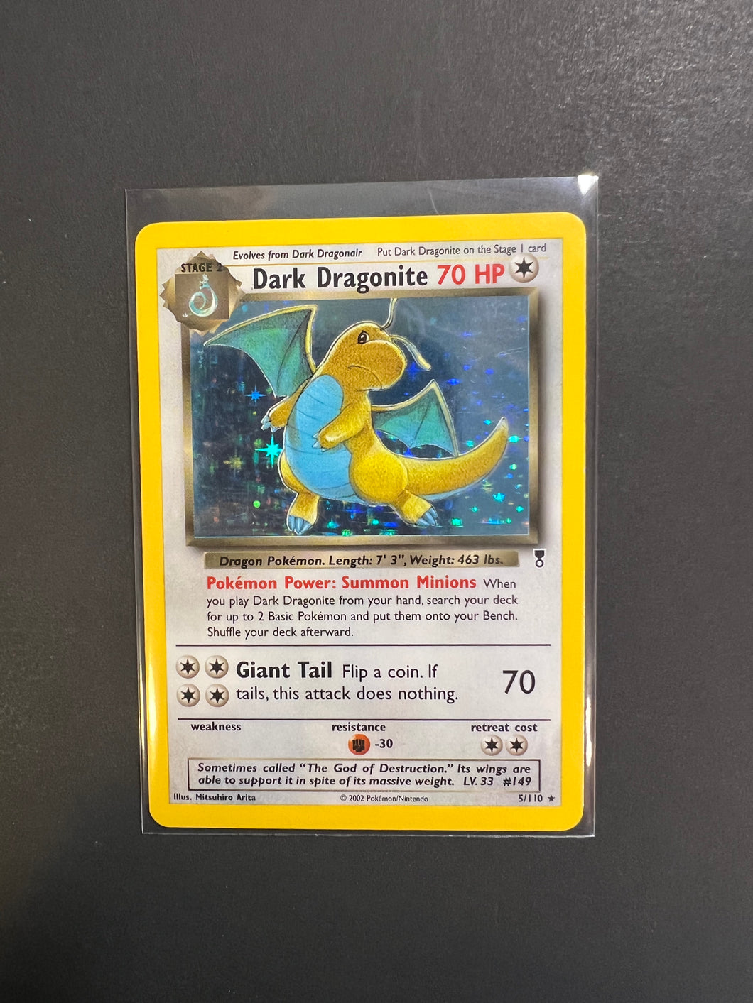 pokemon dark dragonite card Dark Dragonite - 5/110 Holo Rare