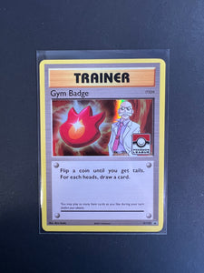 Gym Badge Blaine - XY209 Holo Rare Trainer - Pokemon League Promo