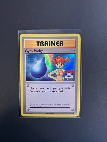 Gym Badge Misty - XY204 Holo Rare Trainer - Pokemon League Promo