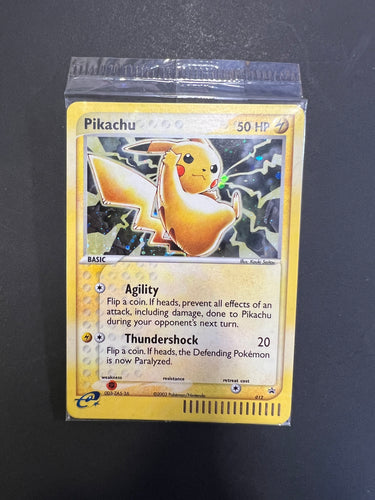 Pikachu - 012 Holo Rare - Pokemon Black Star Promo - Sealed