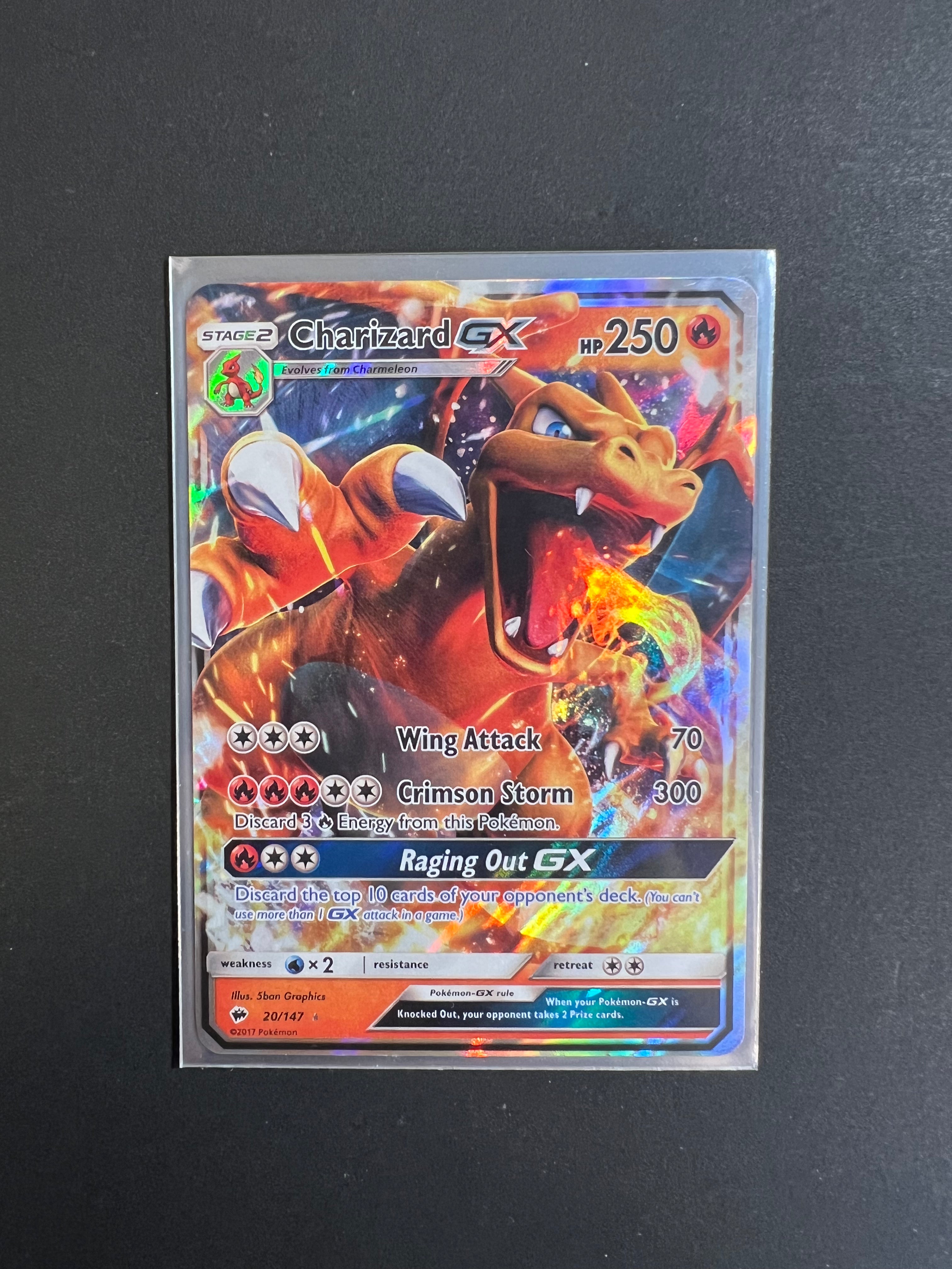 Charizard GX - 20/147 Ultra Rare - Burning Shadows – JAB Games13
