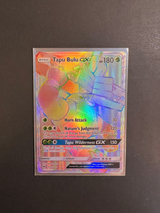 Tapu Bulu GX - 149/147 Hyper Secret Rainbow Rare - Burning Shadows