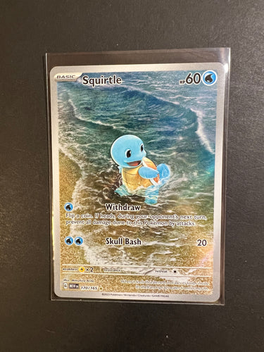 Squirtle - 170/165 Ultra Rare - Pokemon 151 Set