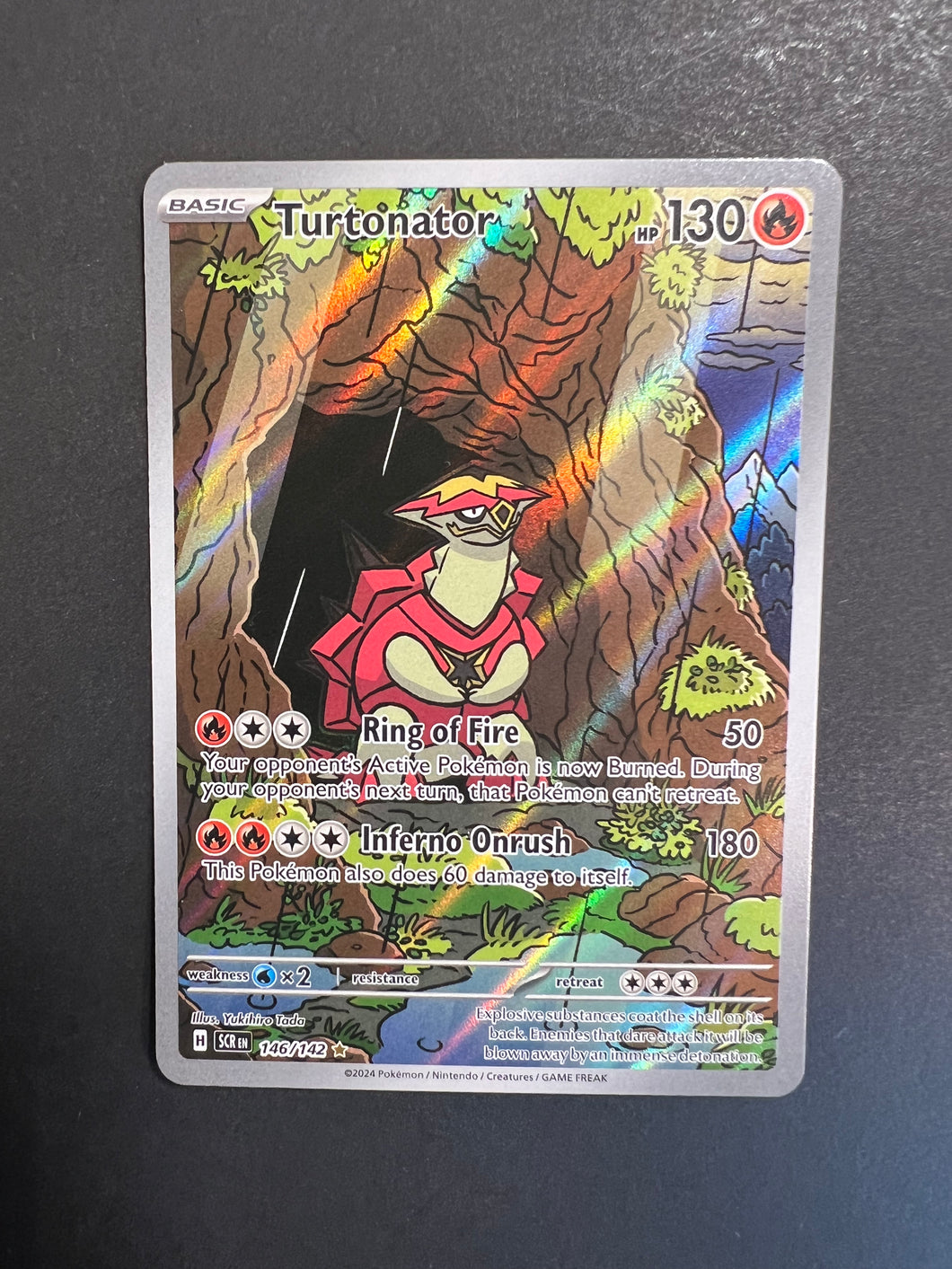 Turtonator - 146/142 Ultra Rare - Stellar Crown JAB Games13 Turtonator - 146/142 Ultra Rare - Stellar Crown JAB Games13
