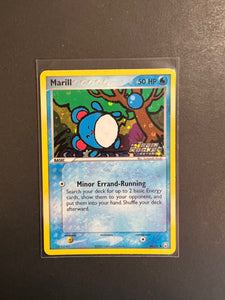 Marill - 68/109 “Stamped” Reverse Holo - EX Team Rocket Returns