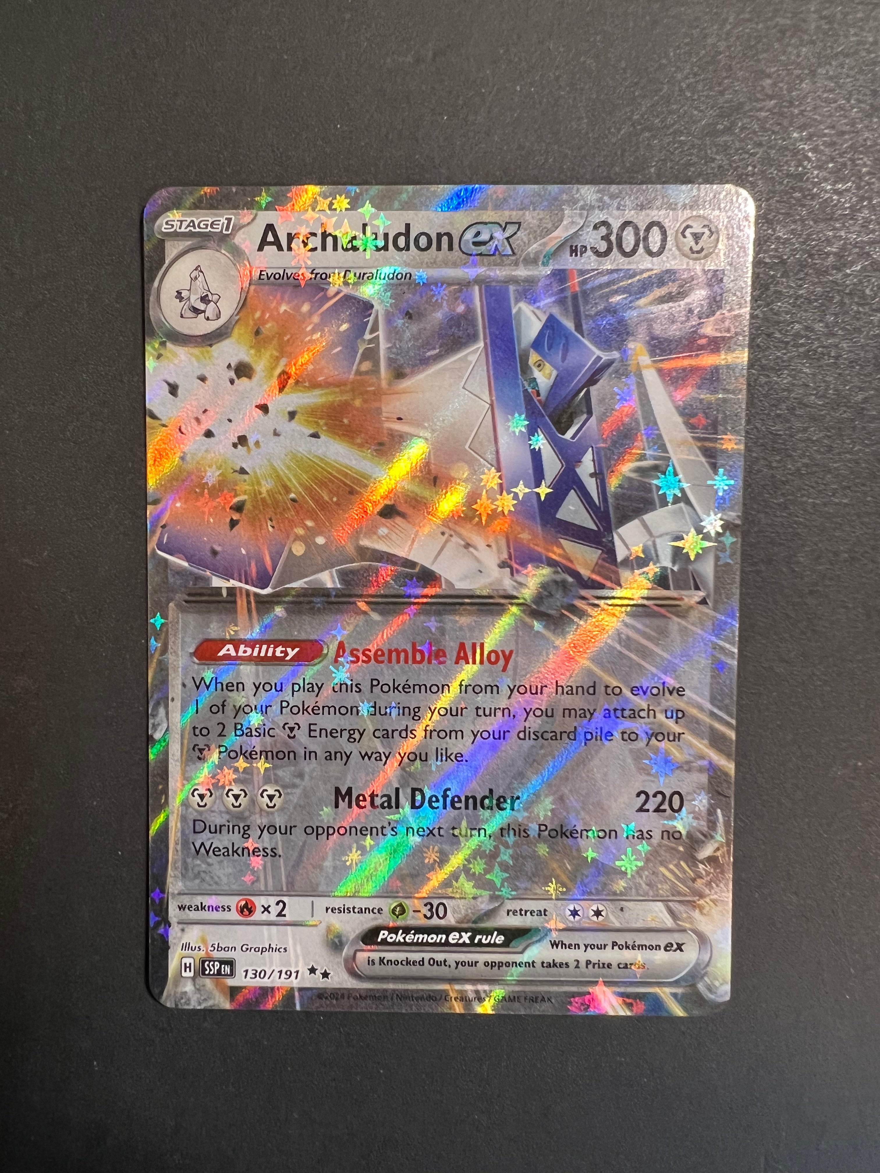 Archaludon ex - 130/191 Ultra Rare - Surging Sparks Archaludon ex - 130/191 Ultra Rare - Surging Sparks