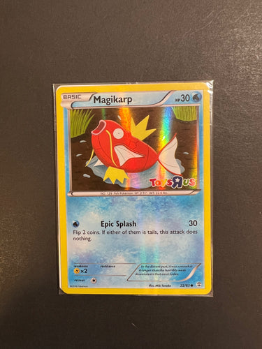 Magikarp - 22/83 Holo Rare - Pokemon Toys R Us Sealed Promo