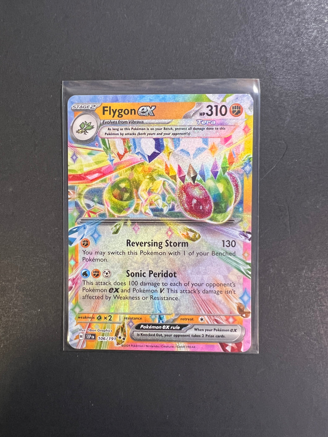 Flygon ex - 106/191 Full Art Ultra Rare - Surging Sparks