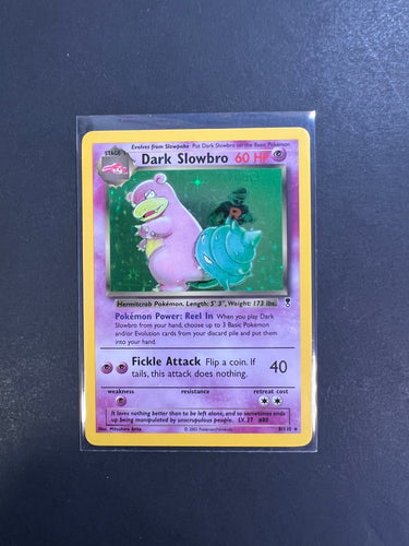 Dark Slowbro - 8/110 Holo Rare - Pokemon Legendary Collection