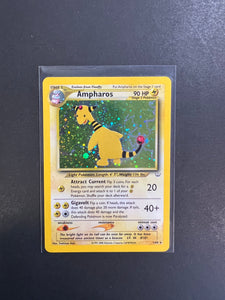ampharos pokemon card Ampharos - 1/64 Holo Rare