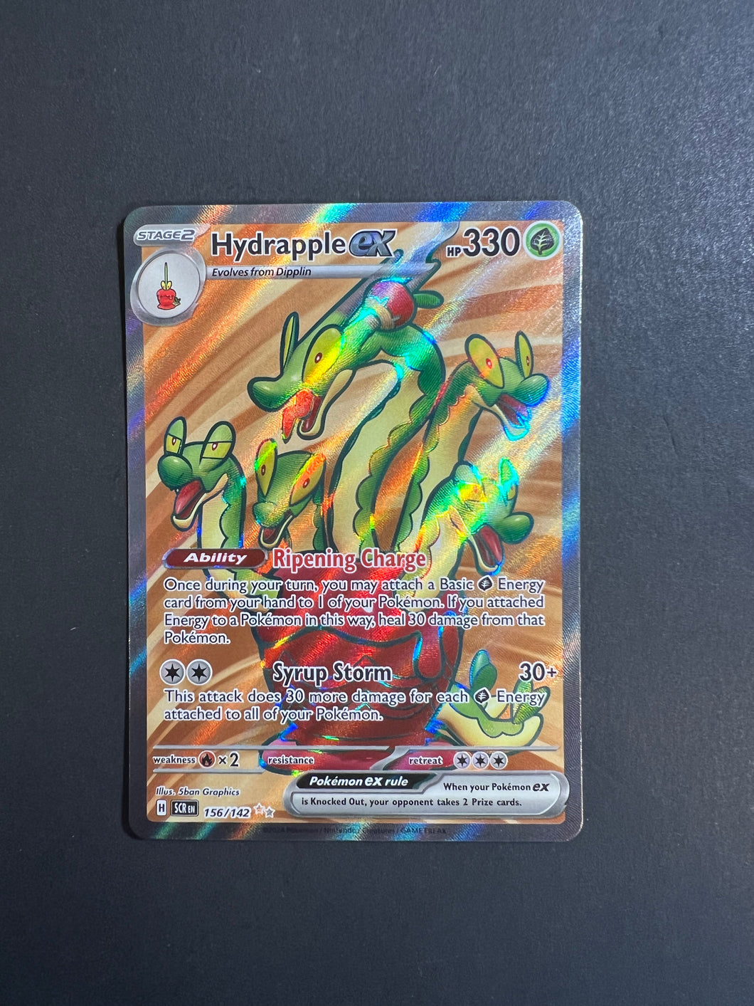 Hydrapple ex - 156/142 Full Art Ultra Rare - Stellar Crown