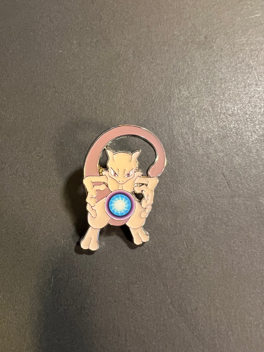 Pokemon Official Mewtwo Metal Pin - Hidden Fates – JAB Games13