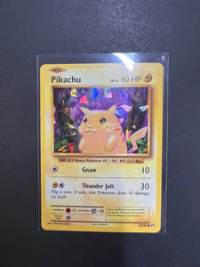 Pikachu - 35/108 “Cracked Ice” Holo Rare - XY Evolutions Promo