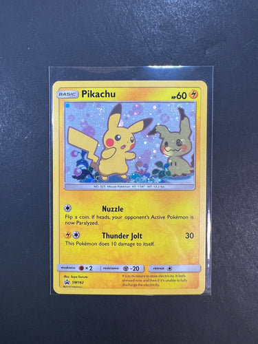 Pikachu - SM162 Holo Rare Promo - Team Up