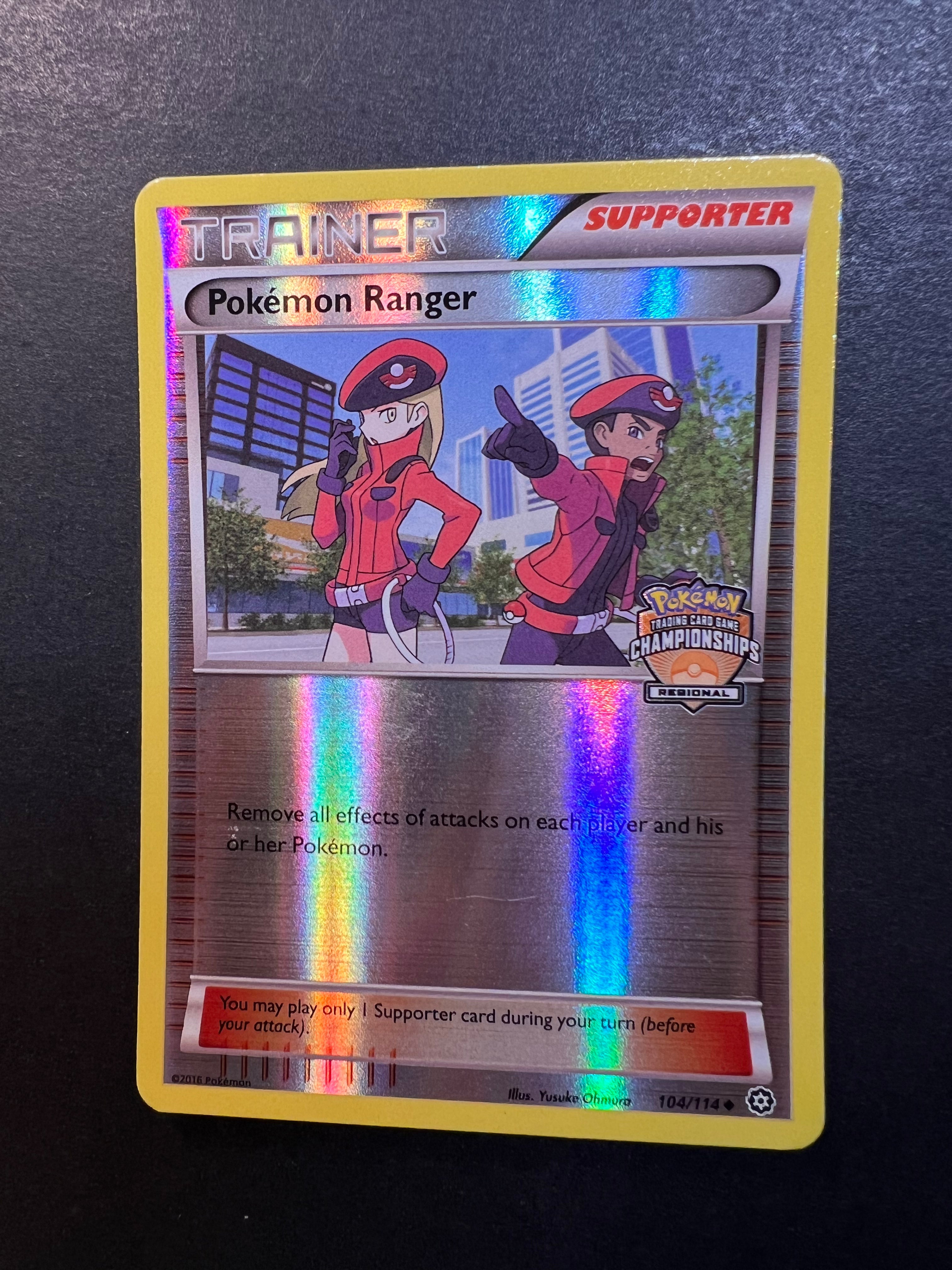 Pokemon Ranger - 104/114 (Regional Championships)/114 - Reverse Holofoil League & Championship Cards - Promo Moderately Played Reverse Holofoil Pokemon Ranger - 104/114 (Regional Championships)/114 - Reverse Holofoil League & Championship Cards - Promo Moderately Played Reverse Holofoil