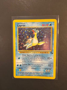 Lapras - 10/62 Holo Rare - Pokemon Fossil Set